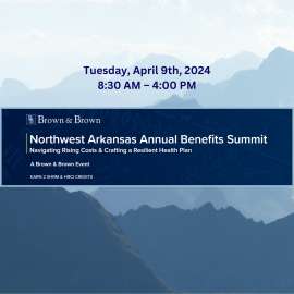 feature image representing the featured item "Northwest Arkansas Annual Benefits Summit"